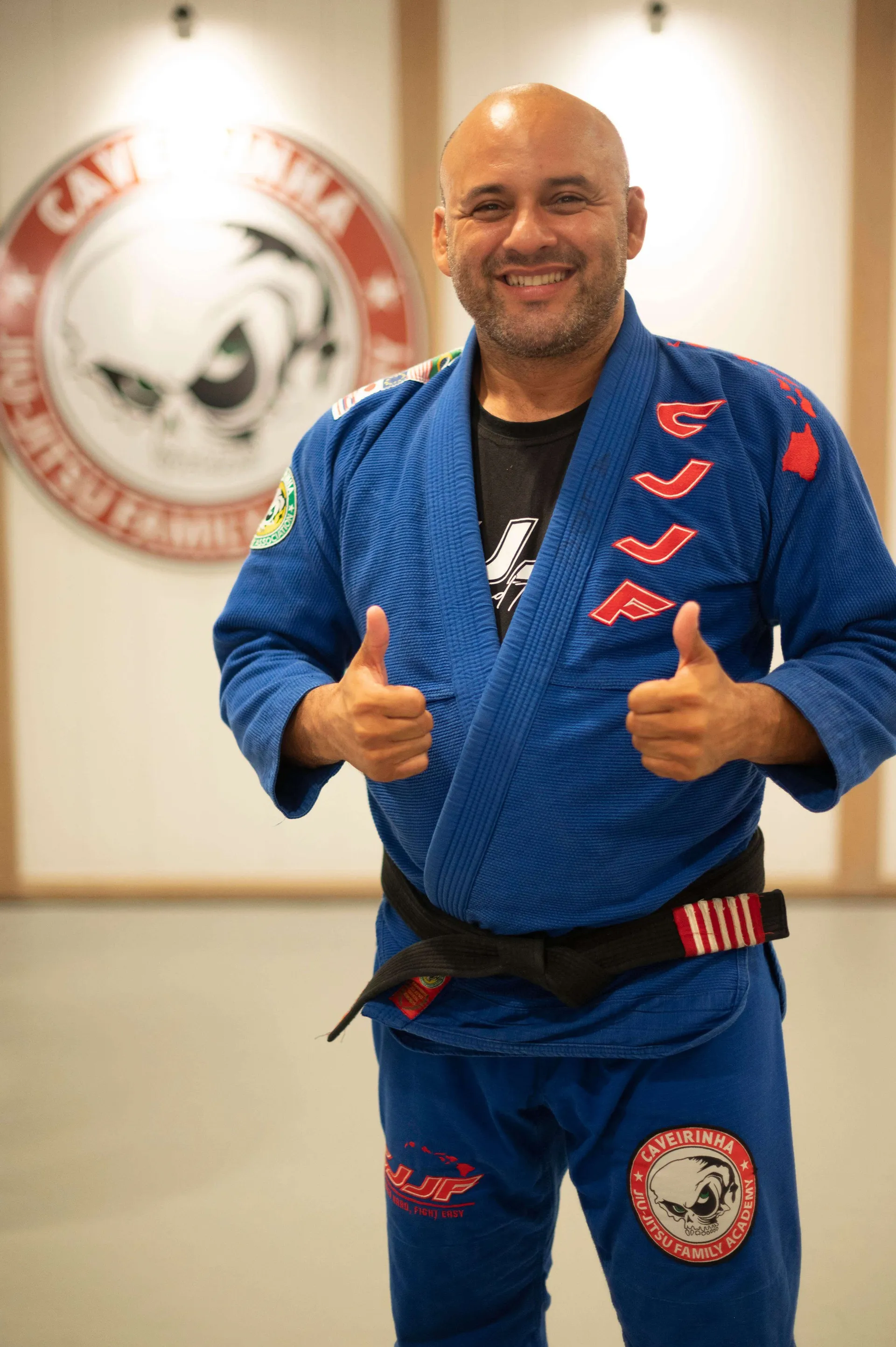 Coach Aldo 'Caveirinha' Januario at CJJF Las Vegas