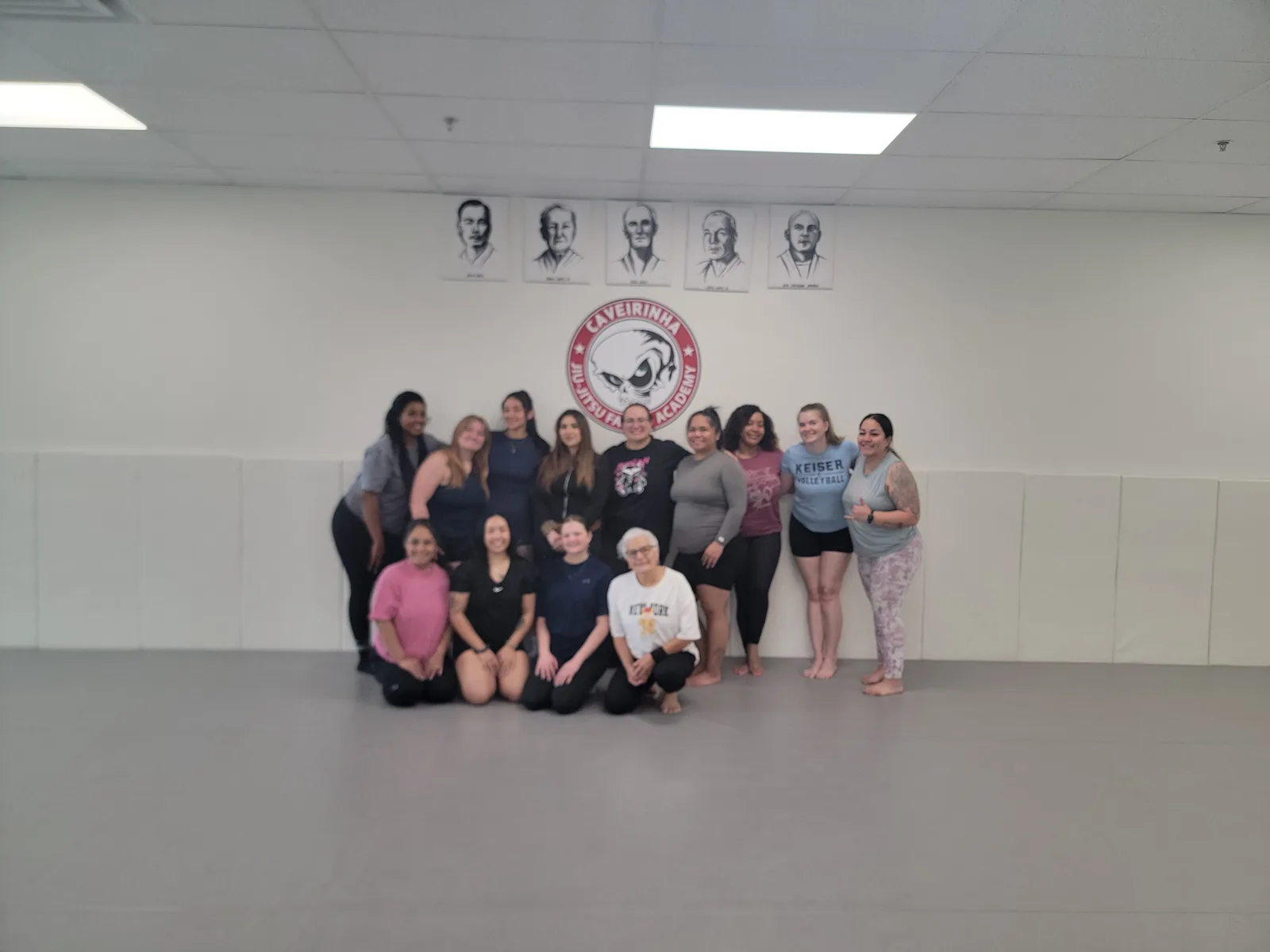 CJJF Women's BJJ group after Saturday class